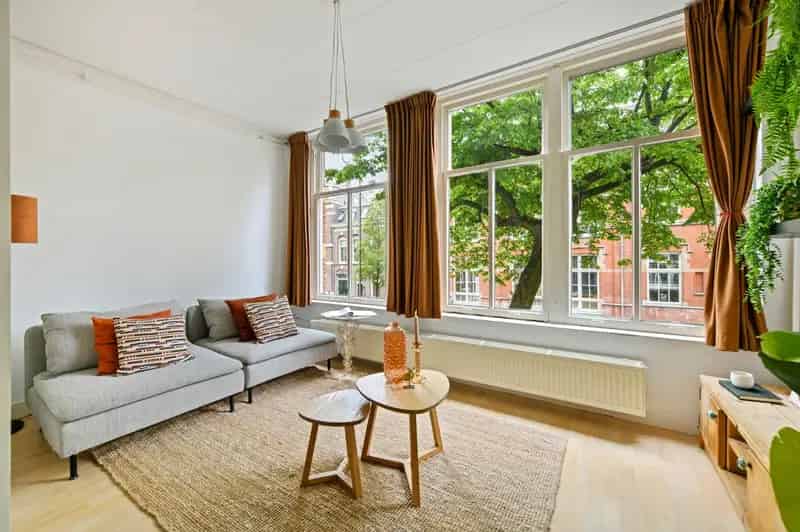 Tweekamerappartement Amsterdam Oud-West Balkon Eigen Grond