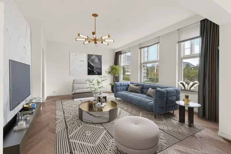 Appartement te koop Amsterdam Oud-Zuid 109m2 2 slaapkamers