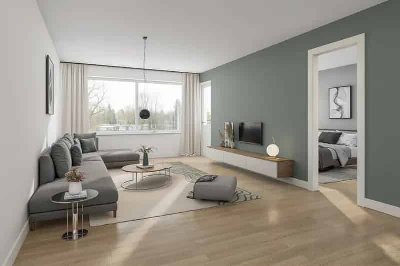 3-kamer appartement Baarn 70m2 gerenoveerd 50 plus balkon