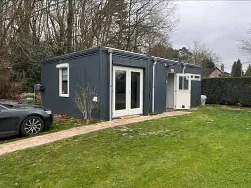 Mantelzorghuis te koop 9x6 meter demontabel