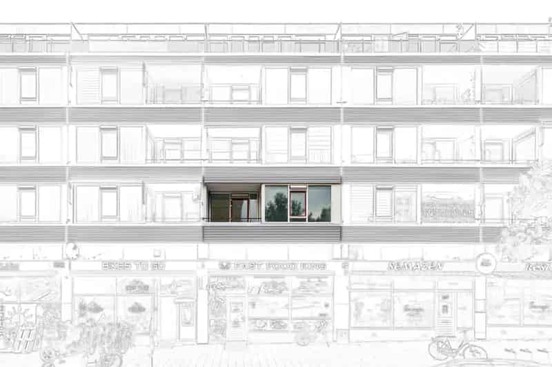 Appartement Schiedam: 2 Slaapkamers Balkon 66m2