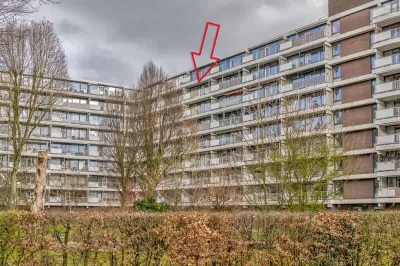 3-kamerappartement Ommoord: Balkon, Parkzicht, Nabij Metro