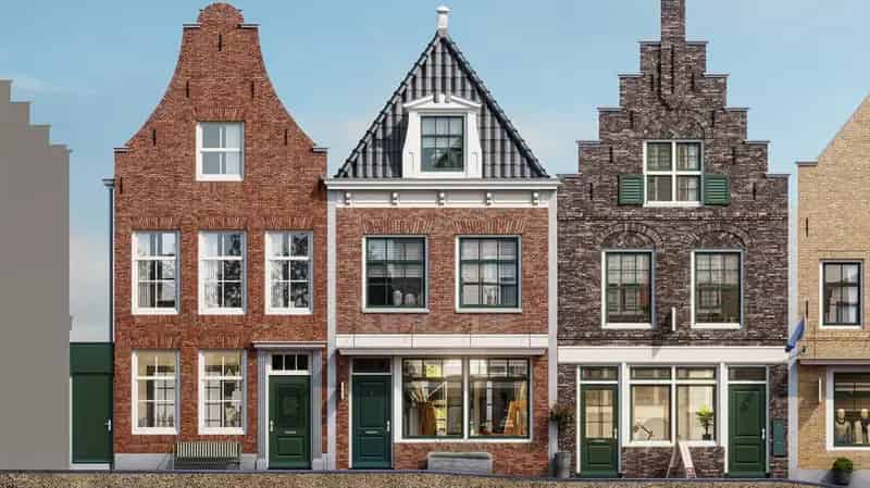 Herenhuis te koop Edam 5 slaapkamers 2 badkamers nieuwbouw