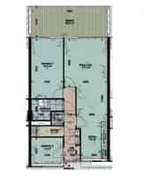 Appartement 87m2 2 slaapkamers Almere nabij NS station