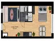 Studio Eindhoven Philitelaan 40m2