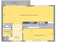 Appartement Utrecht David van Mollemstraat 2 kamers 63m2