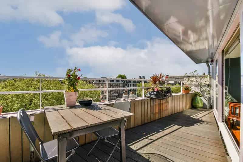 Penthouse Jordaan 78m2 Dakterras Singelgracht Uitzicht