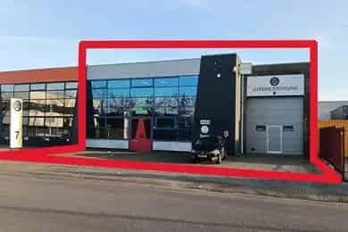 Bedrijfsruimte te huur Eindhoven 412m2 Kantoor Buitenterrein
