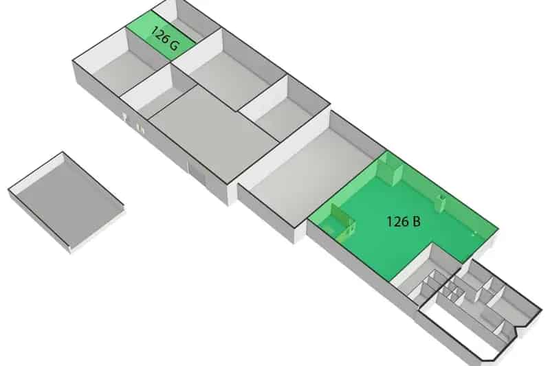 Bedrijfshal te Huur Roden 240m2 Kantoor Kantine Krachtstroom