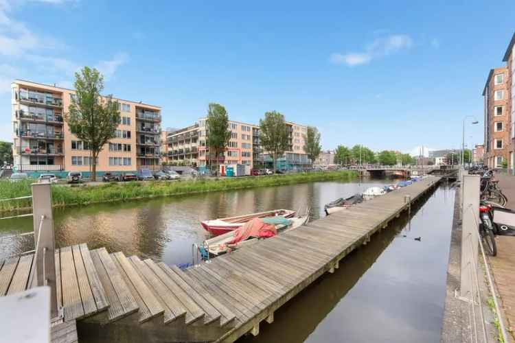 Appartement Amsterdam 71m2 2 slaapkamers balkon uitzicht Jordaan Westerpark