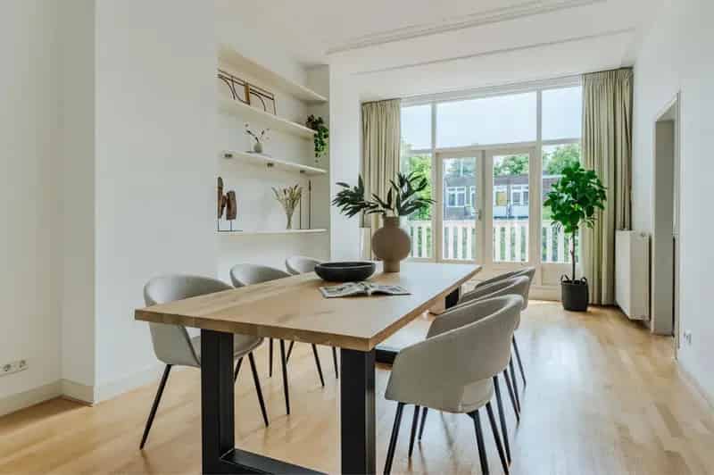 Dubbel Bovenhuis Kralingen 4 slaapkamers 2 terrassen