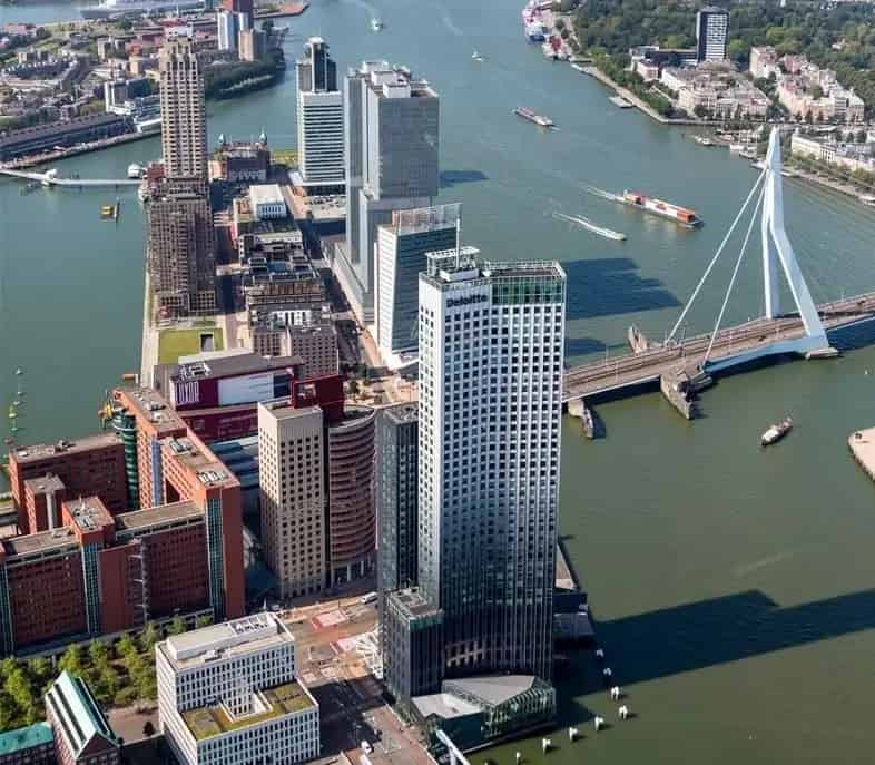 Kantoorruimte te Huur Maastoren Rotterdam 250m2