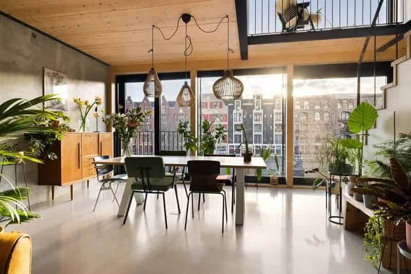 Superloft Houthavens 146m2 Dakterras Tuin Parkeerplaats