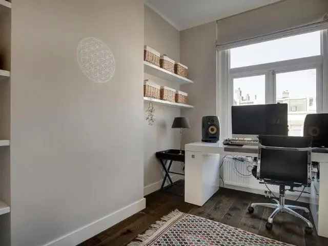 Te Huur: Luxe Bovenhuis Nassaukade Amsterdam 180m2 Dakterras