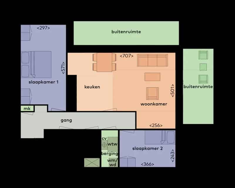 Appartementen Bussum: Ruime woningen met royale buitenruimtes en parkeergarage