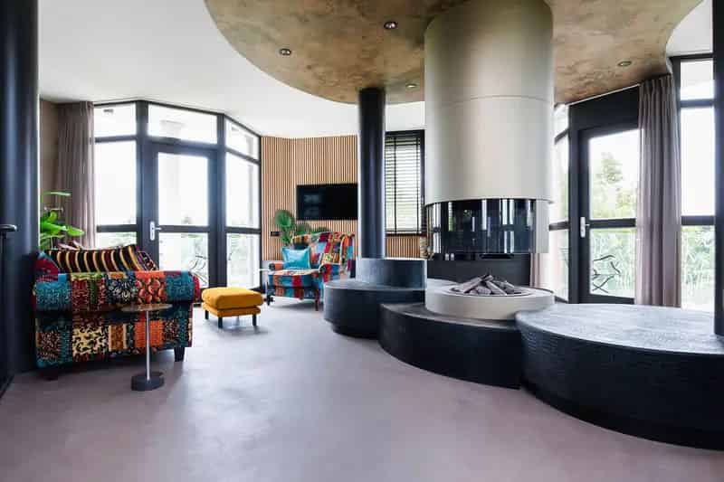 Huis te koop Nieuw Vennep 5 woonlagen 274m2 architect Charles Vandenhove