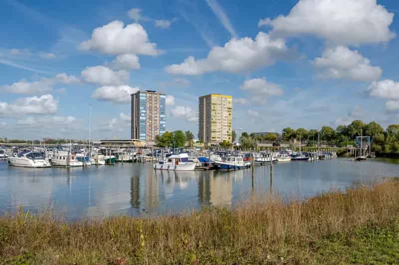 Luxe Maaszicht Appartement Rotterdam 123m2 2Badkamers