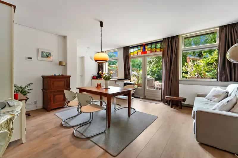 Parterre woning Den Haag Bezuidenhout 1 slaapkamer tuin energielabel A