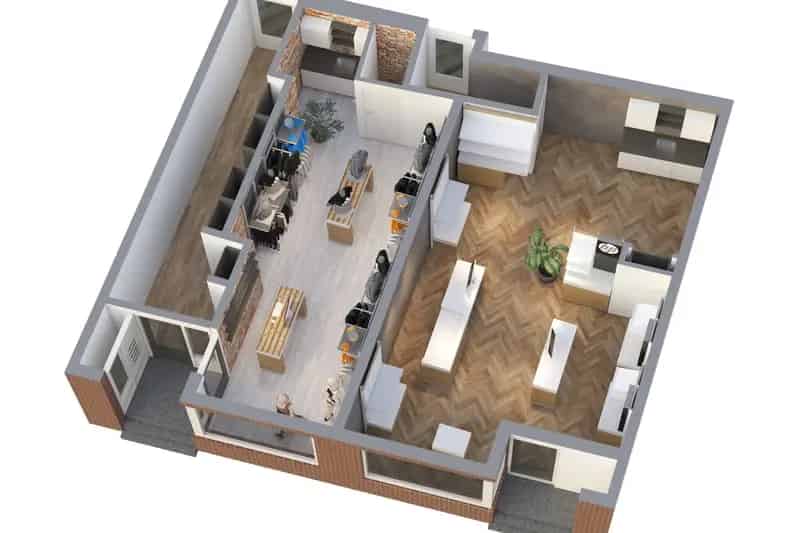Winkelruimtes te Huur Alkmaar Hoogstraat 78m2