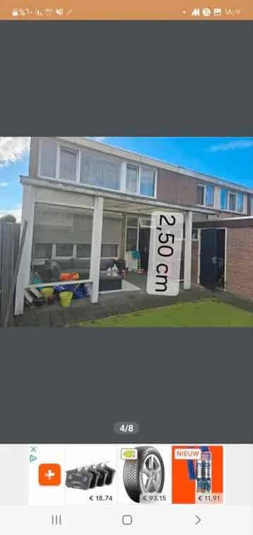 Overkapping Te Koop Bijna Nieuw Licht Beschadigd