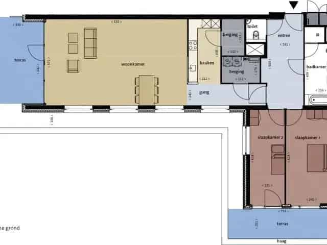 Ruim appartement Breda 2 slaapkamers 2 terrassen