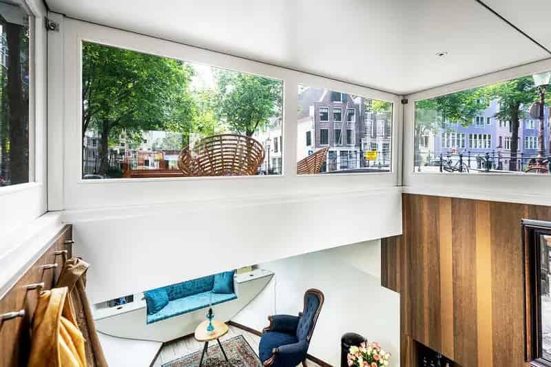 Luxe Woonschip Raamgracht Amsterdam