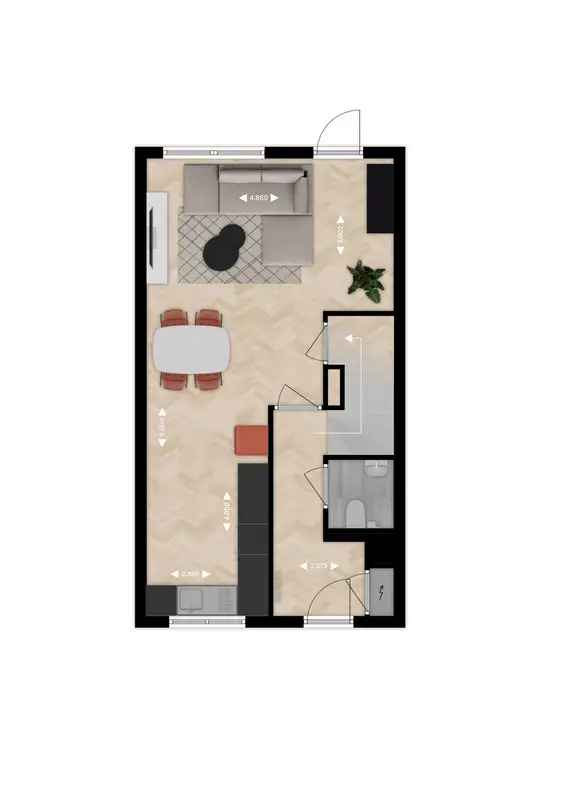 Rijwoningen Hof van Beemden: 3 Slaapkamers, Tuin, Parkeerplaats