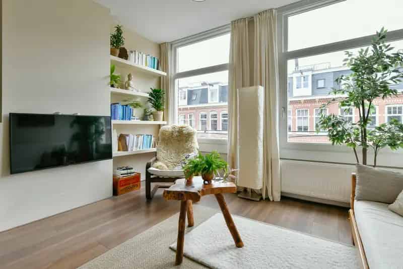Amsterdam West Bovenwoning: Balkon Keuken Slaapkamer