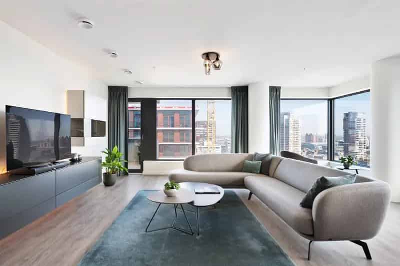 Luxe Appartement Rotterdam Cooltoren 4 kamers 139m2 Panoramisch Uitzicht