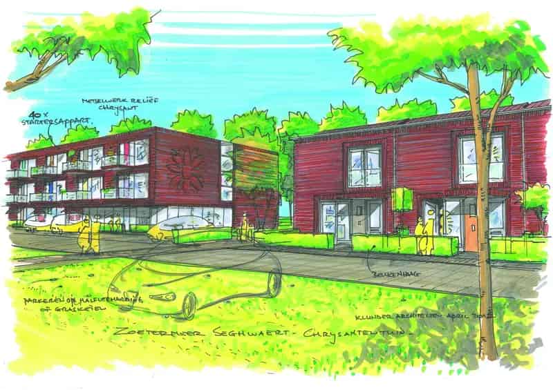 Chrysantentuin 62: Ruime woning in jongerencomplex