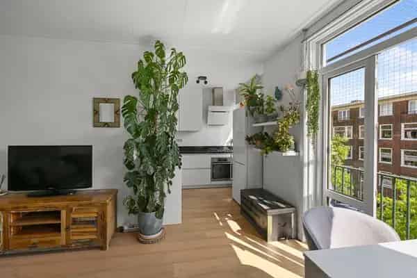 Tweekamerappartement Rivierenbuurt 49m2 Westbalkon Eeuwigdurend Afgekochte Erfpacht