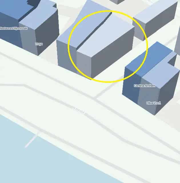 Rijnkade Arnhem Centrum: Fraai Hoekpand 629m²