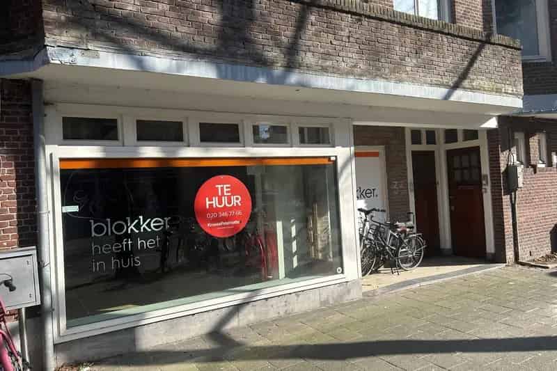 Winkel te Huur Amsterdam Maasstraat Rivierenbuurt