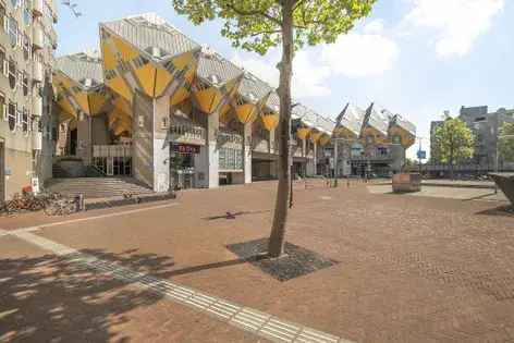 3 Kamer Appartement 95m2 Rotterdam Centrum Markthal Uitzicht