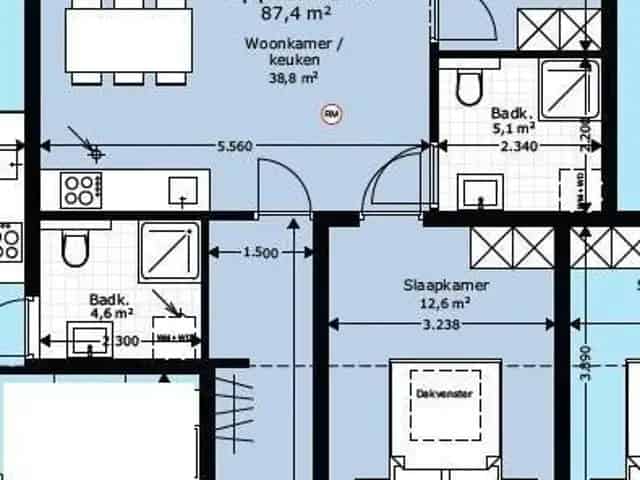 Te Huur Appartement Maastricht 87m2 2 Slaapkamers Gemeenschappelijke Tuin