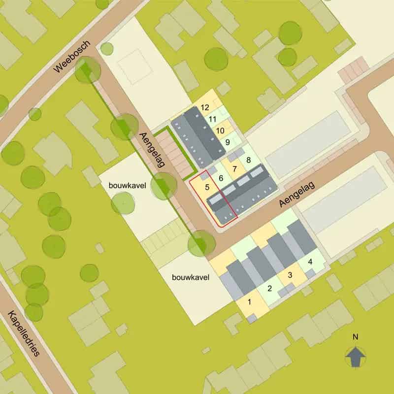 Nieuwbouw gezinswoning De Weebosch 3 slaapkamers