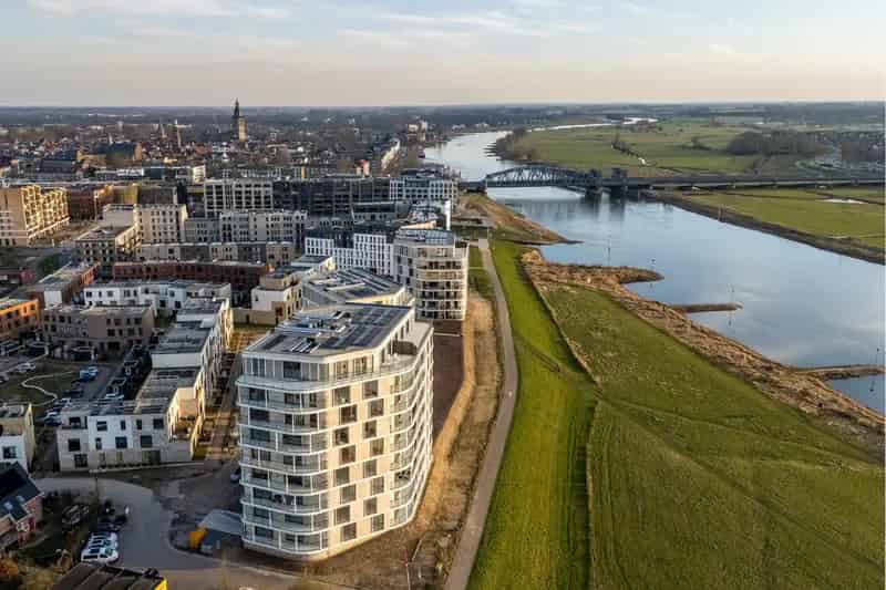 Appartement te koop Zutphen  -  Luxe nieuwbouw aan de IJssel