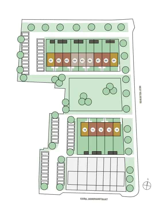 Nieuwbouw woning Heetveldsweg Almelo 3 slaapkamers A+++
