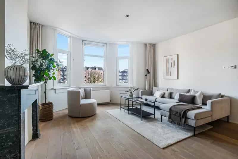 Appartement te koop Pijp Amsterdam 60m2 zonnig balkon