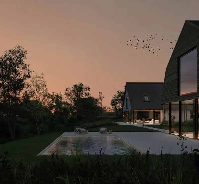 Zeeuws Landgoed: Luxe Villa met Zwembad nabij Strand