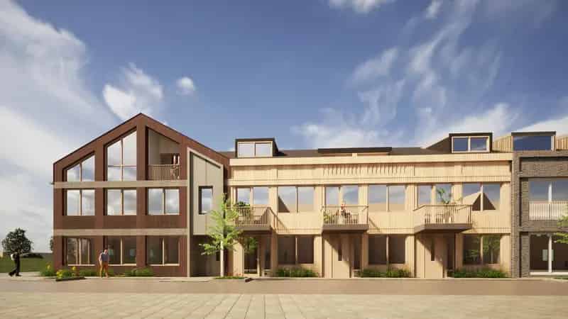 Tweekamerappartement Koog aan de Zaan 56m2 Balkon Zuid A+++