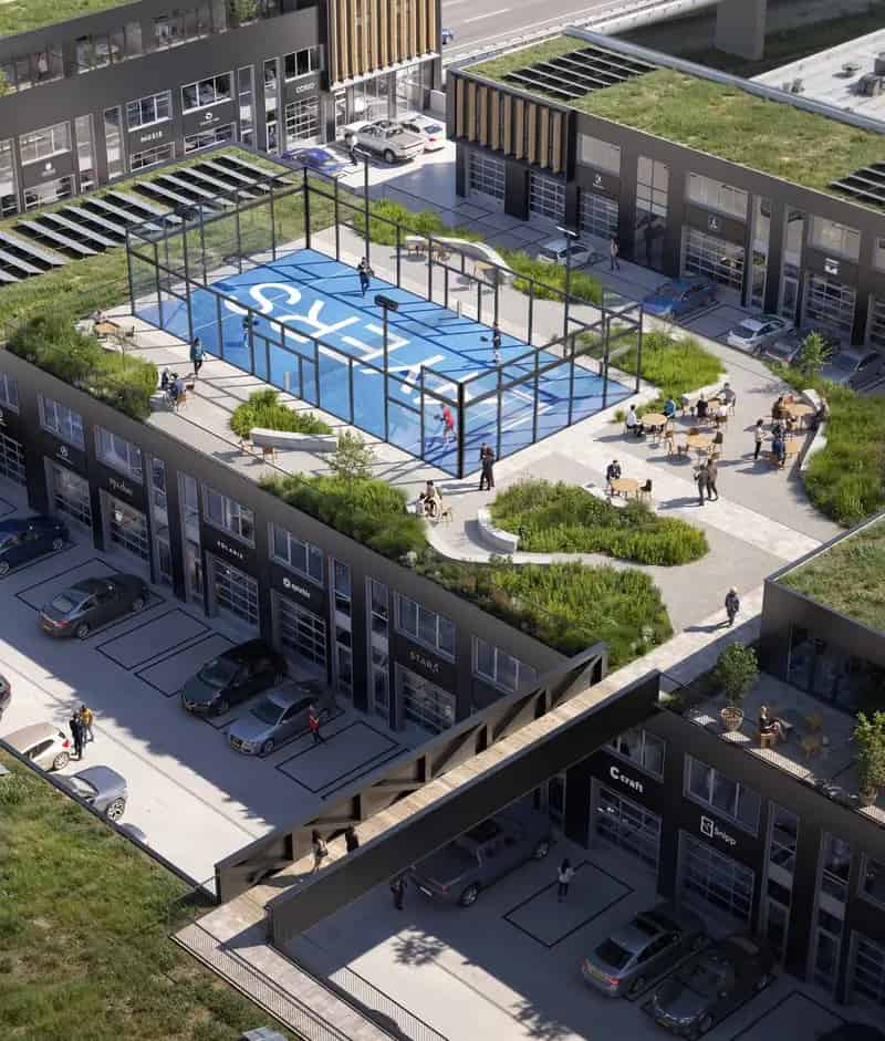Bedrijfsunit Amsterdam Sloterdijk te koop 37m2 THE CAPITAL
