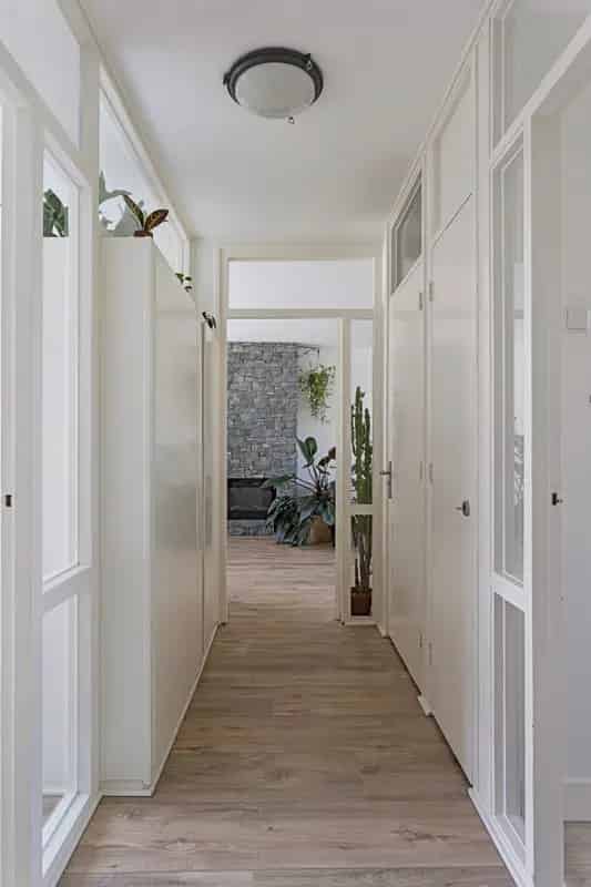 3 Kamer appartement met uitzicht op groen en de vliet