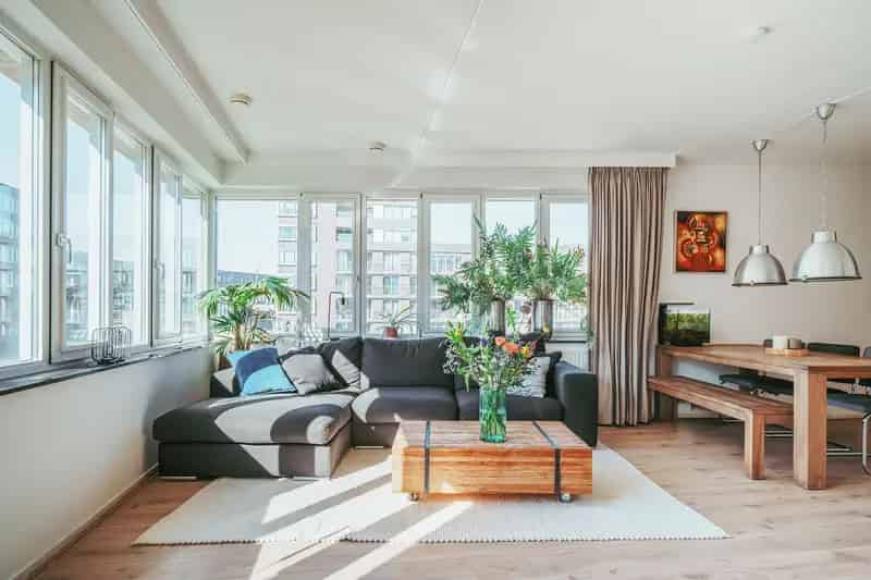 Ruim appartement Amsterdam 95m2 3 slaapkamers balkon