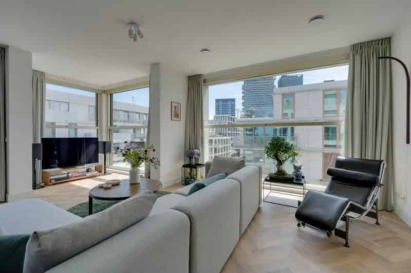 Luxe appartement Amsterdam Noord 104m2 3 terrassen parkeerplaats