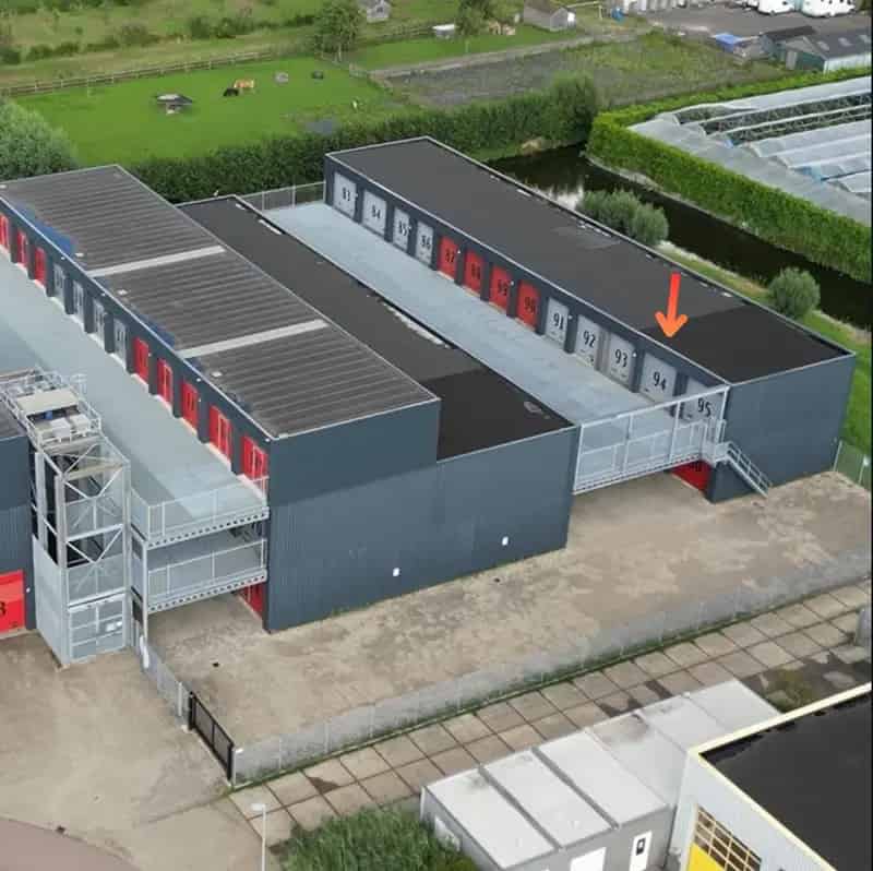 Bedrijfshal Zwaag Opslagbox 39m2 te Koop