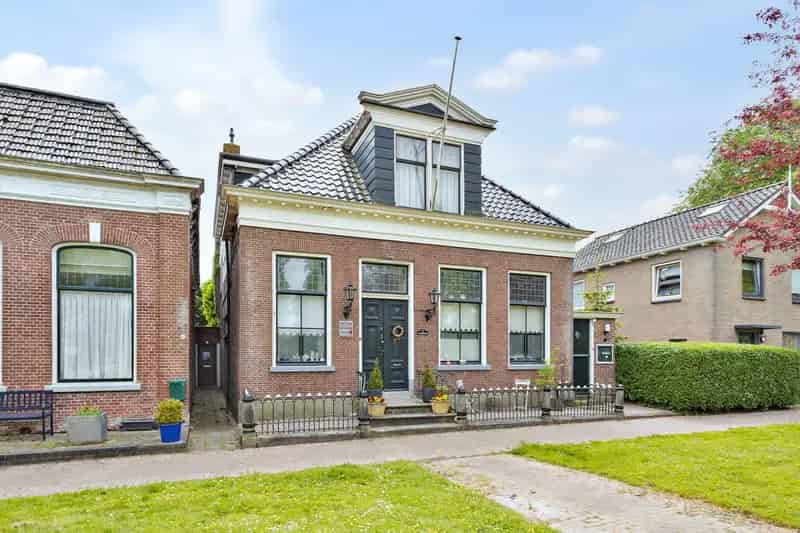 Authentiek Doktershuis Woudsend 5 Slaapkamers Grote Tuin