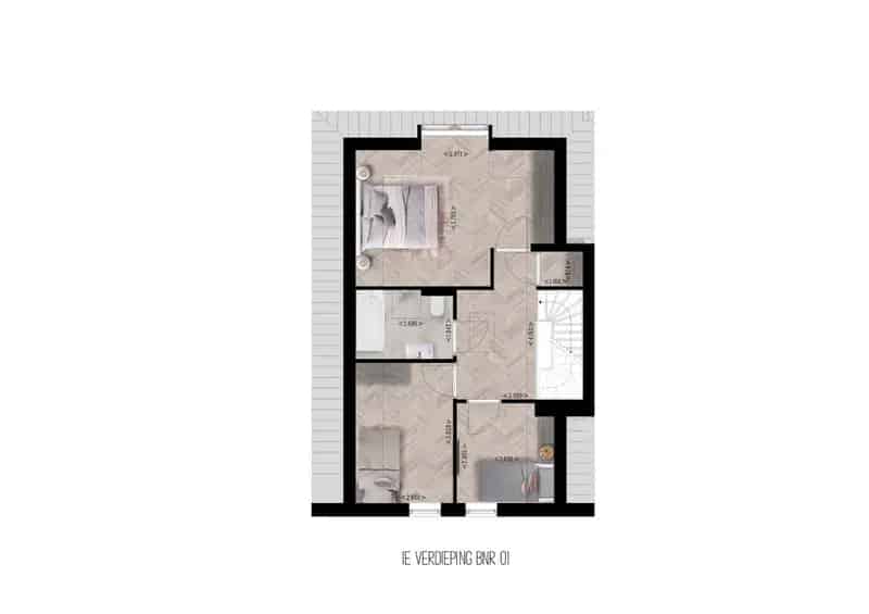 Vrijstaande woning te koop Baarn 3 slaapkamers royale tuin