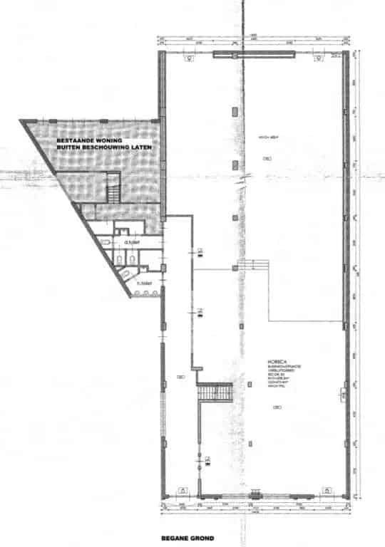 Horeca Winkelruimte te Huur Mill 475m2 Centrum