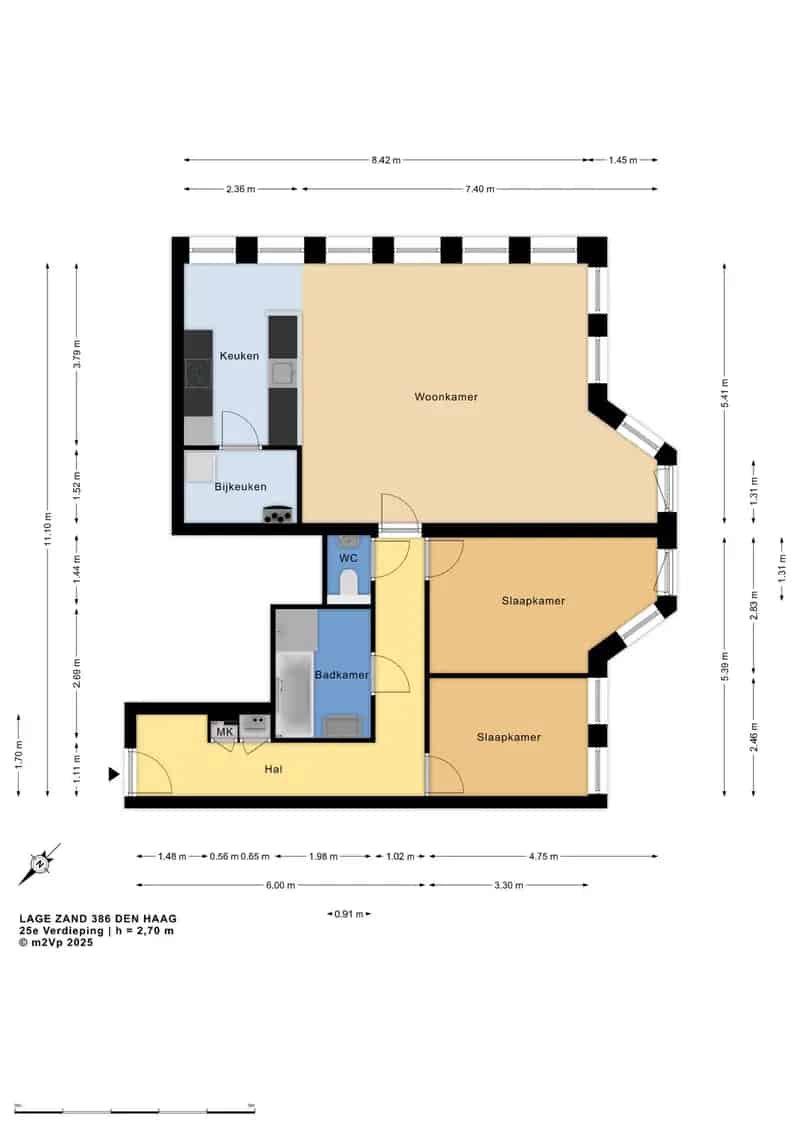 Luxueus 3-kamer appartement Den Haag Zeezicht